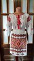 белоруская блуза с передником  прокат 35 руб